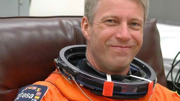 Thomas Reiter im Planetarium Nürnberg