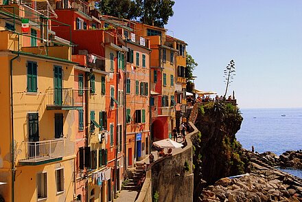 Cinque Terre Häuser